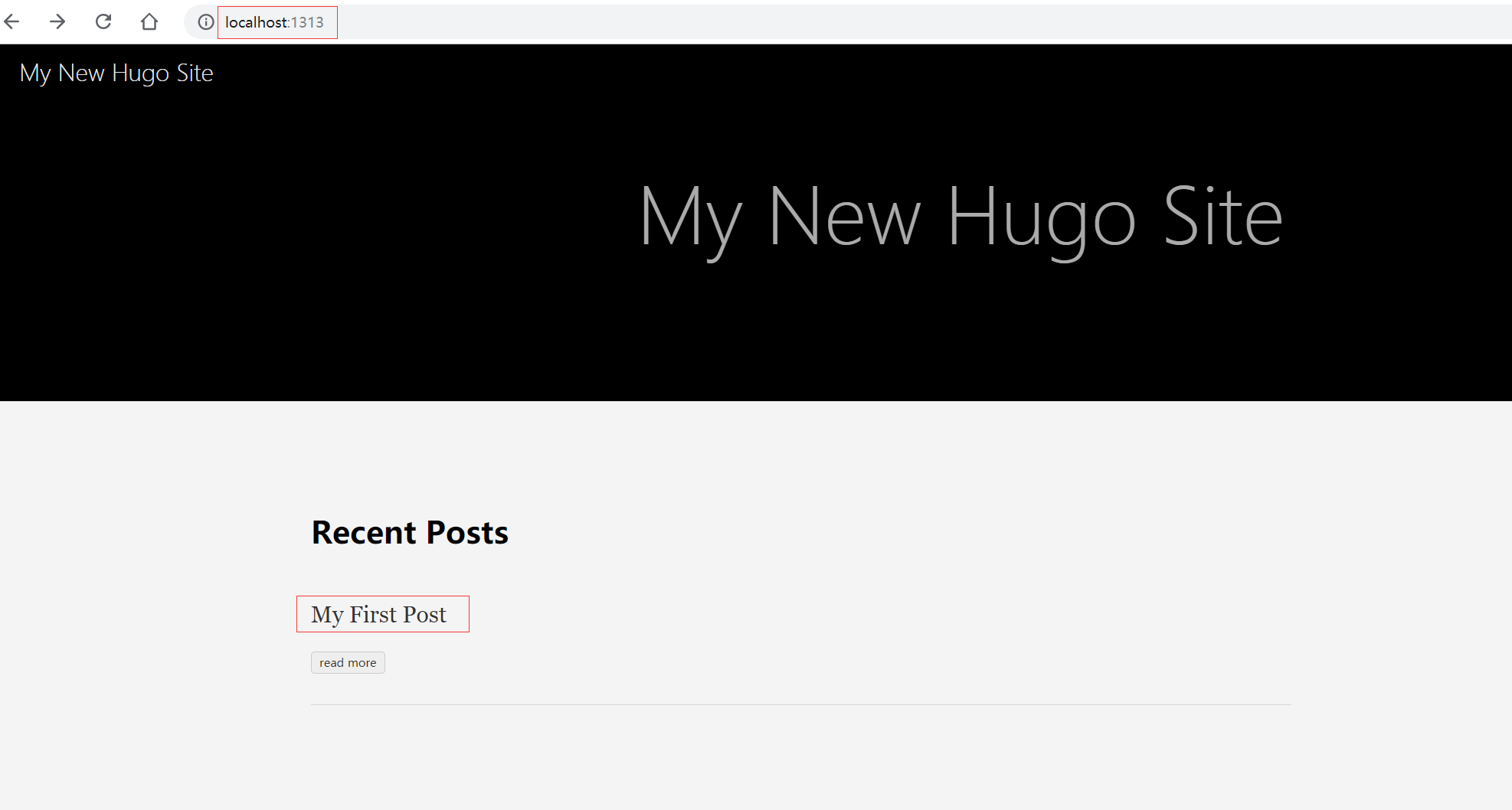 第一个Hugo静态网站.png